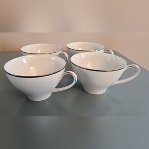 4 Cups & Saucers Noritake Fremont 6127